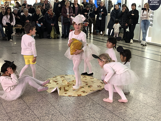 Auftritt im Burgaupark Jena