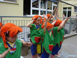 Pippi Langstrumpf im Kindergarten Pinocchio
