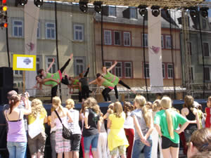 Tanzwettbewerb in Rudolstadt