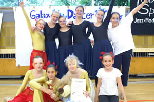 Die Galaxy Dancer erreichten mit Deine Welt Platz 1