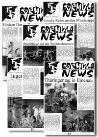 seit 1994 ein fester Bestandteil: Die FORMULA NEWS